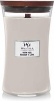 WoodWick Hourglass Large Geurkaars - Warm Wool - 130 branduren - Grijs