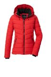 G.I.G.A. DX dames Gewatteerd jack/functionele jas in donslook met afritsbare capuchon GW 32 WMN QLTD JCKT, modern red, 42, 43537-000