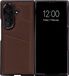 imoshion Kunstleren Backcover met Magnetische Ring met Pashouder - Donkerbruin - Geschikt voor Samsung Galaxy Z Fold 8 Ultra