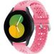 Samsung Galaxy Watch 5 40mm bracelet en silicone avec motif (rose vif)