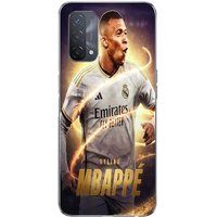 Maniacase Etui voor Oppo A93 5G Kylian Mbappe Real Madrid Behang