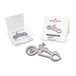 Cadeauartikel: ROMINOX Key Tool Motorbike, 21 functies, sleutelhanger motorfiets, fiets, roestvrij staal multitool, functionele beschrijving, multifunctioneel gereedschap, winkelwagenontgrendelaar