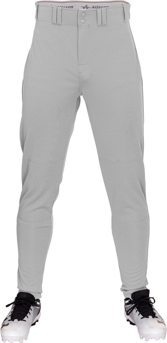 Alleson Athletic - Honkbalbroek - Crush - Honkbal - Heren - Polyester - Tapered - Grijs - Large