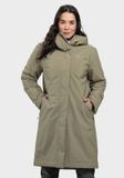 Schöffel Parka d'hiver isolé Style Gregale Wms 136454725 - Dames - Brun - Fermeture éclair - À capuche