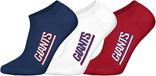Nfl NFL NY GIANTS 3pk Sneaker Socks - Blauw/Wit/Rood - Maat 39/42