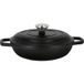 SILVERCREST Poêle de service en fonte, Ø 25 cm. (Noir)