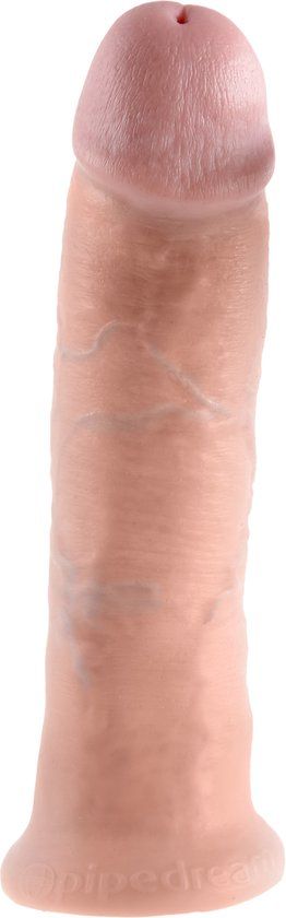 King Cock Pipedream King Cock Realistische dildo met Zuignap - 25 cm - beige