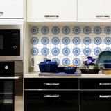 Ambiance Sticker Zelfklevende Muurtegelstickers voor Keuken en Badkamer - 24 Bohemian Nayelie Tegelstickers - 24 stickers 10x10cm