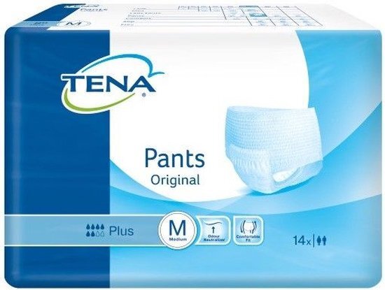 TENA Pants Original Plus Medium 14 stuks