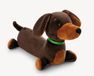 NICI 61897 Knuffeldier teckel 27 cm, bruin, zacht pluchen dier, schattig knuffeldier om te knuffelen en te spelen, leuk cadeau-idee voor kinderen en volwassenen