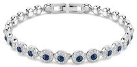 Swarovski Una Angelic Collection Armband - Blauw/Zilver - 19 cm