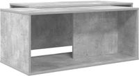 vidaXL Koffietafel Set van 2 Beton Grijs 90 x 48 x 40 cm Bewerkt Hout
