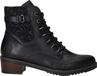 Rieker Veterboots Dames Zwart Maat 36