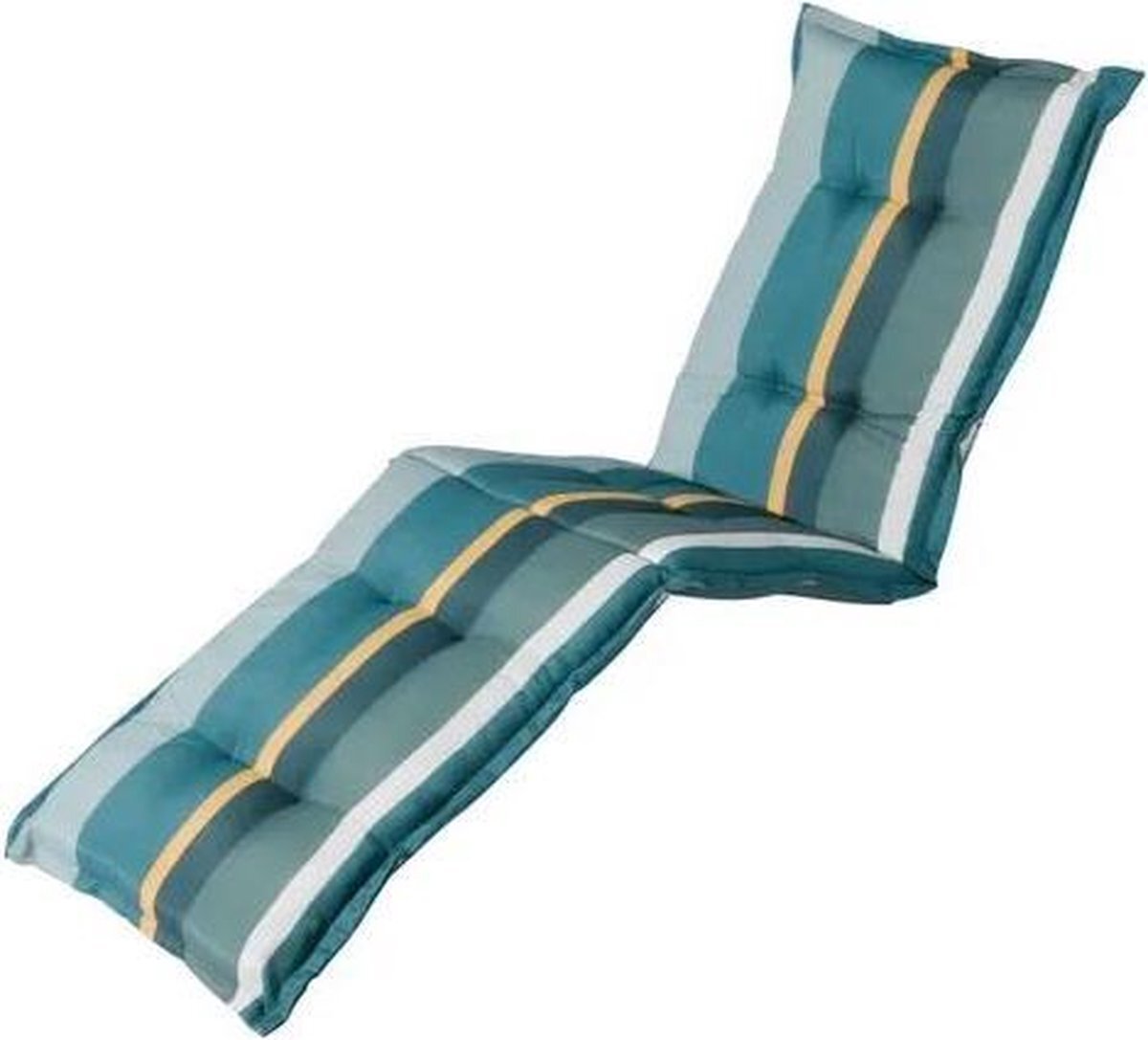 Madison ligbedkussen Stripe 200 x 65 cm katoen/polyester groen