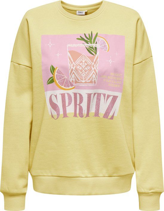 ONLY - ONLKITA L/S SWEAT BOX UB CS SWT - Meisjes - Sweaters - Sunlight