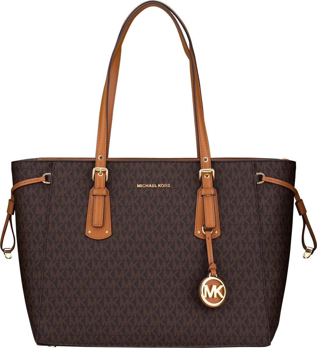 Michael Kors Voyager Dames Shopper - Bruin - 0192317863956