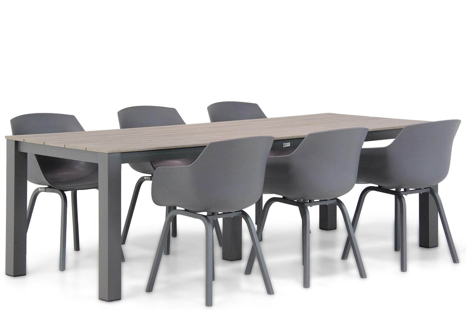 Lifestyle Garden Furniture Lifestyle Salina/Valley 240 cm dining tuinset 7-delig - 7423612184136