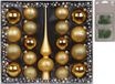 Inge-glas Inge's Christmas Decor Gmbh Kerstboom versiering set 19-delig met glazen kerstballen en piek goud - Inclusief 40x groene kerstbalhaakjes