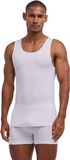 FALKE Daily Seamless heren modal top wit - maat M