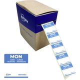 Avery-Zweckform DLSMONREV-1000 Multifunctionele etiketten 25 x 25 mm Papier Blauw 1 stuk(s) Weer verwijderbaar Handschriften