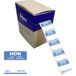Avery-Zweckform DLSMONREV-1000 Multifunctionele etiketten 25 x 25 mm Papier Blauw 1 stuk(s) Weer verwijderbaar Handschriften