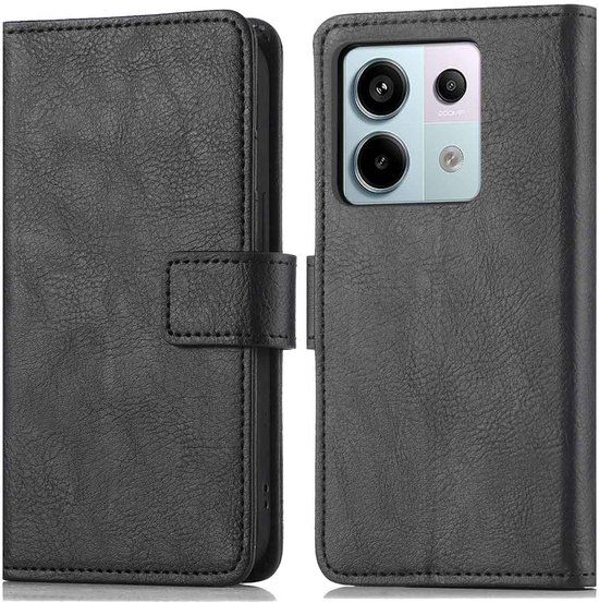 imoshion Luxe Bookcase voor de Xiaomi Redmi Note 13 Pro (5G) / Poco X6 - Zwart
