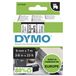 DYMO D1 Label Tape - 9mm x 7m - Black on White