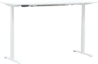 Povag Zit Sta Bureau Elektrisch Verstelbaar - Geheugenfunctie - 160x80 cm - Wit