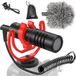 Movo VXR10 universele microfoon met standaard voor iPhone, Android, Canon EOS, Nikon DSL-apparaten en perfect voor podcast, YouTube, Gaming, Streamer, TikTok
