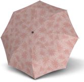 Knirps T.200 Medium Duomatic Doodle Rose Zalmroze Paraplu