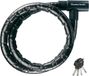 Master Lock Antivol de vélo, antivol à câble, Master Lock 8115EURDPS, maillons en acier de 22 mm, 1,2 mètre, noir