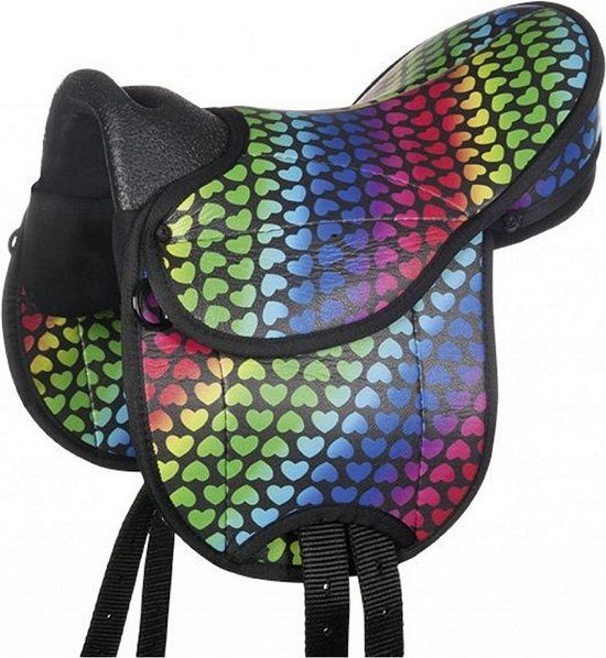 HKM Shetlandzadel Colourful - maat 12 - colourful