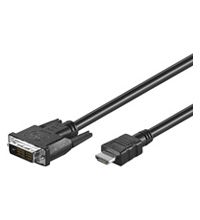 Wentronic MMK 630-300 HDMI-DVI Kabel - 3.0m - Zwart