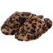 Apollo Apollo pantoffels met panterprint camel