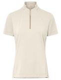 Dames VAUDE Adlux HZ Shirt Dames Ecru Korte Mouw XL