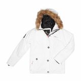 Peak Mountain Ski-parka voor meisjes Galava wit