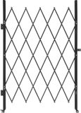 VEVOR Enkele Beveiligingspoort Afsluitbare Schaarpoort 1260x1975MM Intrekbaar