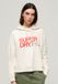 Superdry Sportwear Logo Boxy Hoodie Dames Rice White