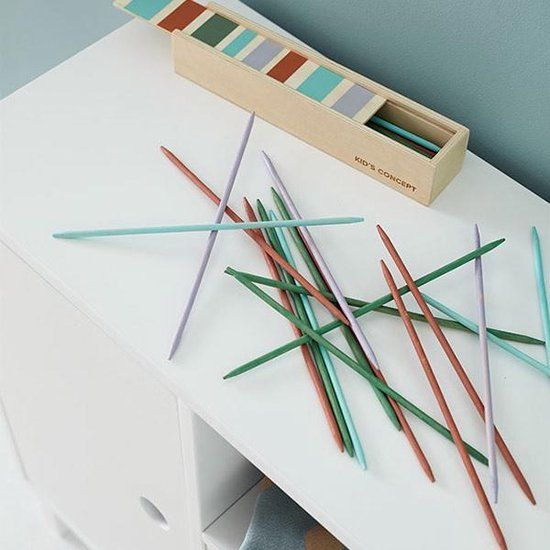 Kids Concept Mikado Stokjes - Denkspel voor Kinderen - Hout - Junior Editie