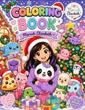 Cute Eliza-beth's Christmas Coloring Book for Kids and Adults