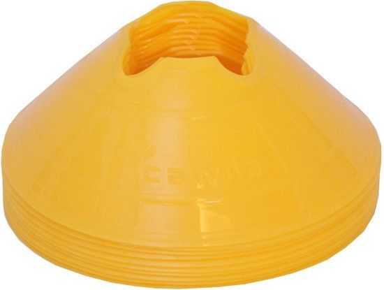 Cawila Trainingshoedjes - Geel - 10 stuks - Medium