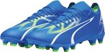 Puma Ultra Match FG/AG Chaussures de football Senior Bleu/Blanc/Vert Taille 42.5