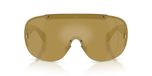 Moncler Rizon Me 4012 Lunettes de soleil unisexe Havane Masques Marron 43mm