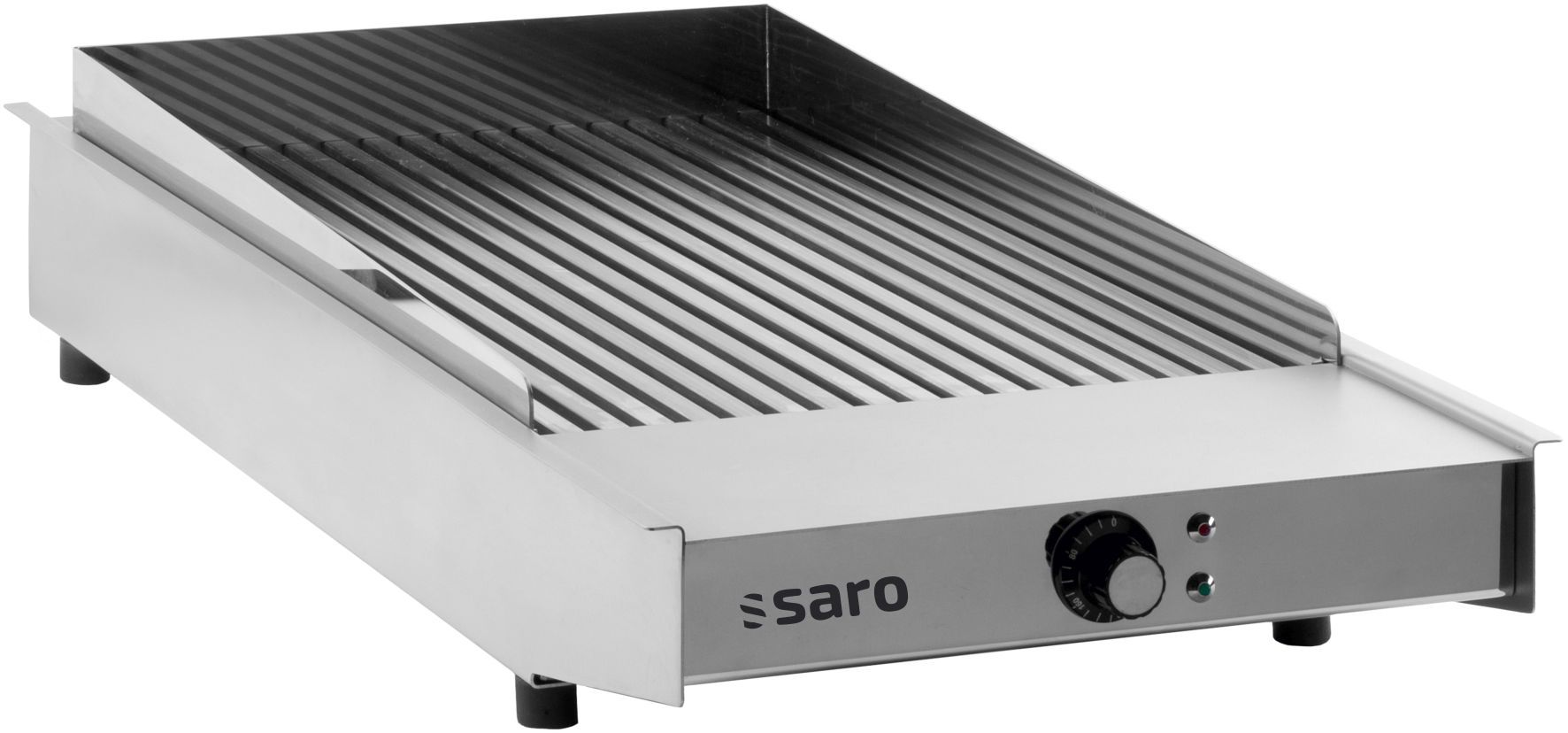 Saro WOW GRILL 400 - Contactgrill - 4500W - Grijs/Roestvrijstaal