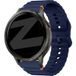 Bracelet en silicone ondulé Garmin Vivoactive 6 (bleu foncé)