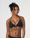 Moodies Undies Moodies Bikinitop met voorsluiting - Zwart - Maat M