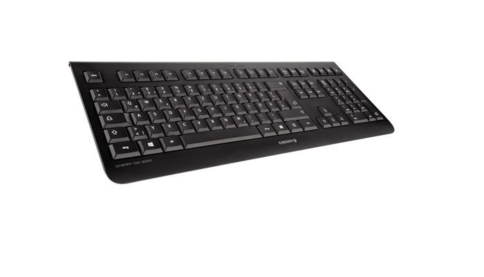 CHERRY DW 3000 Draadloos Toetsenbord & Muis - AZERTY Frans - Zwart