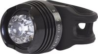 Cube RFR Diamond White LED Fietslamp - Zwart