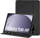 Samsung Galaxy Tab A9 Hoes Luxe Tri-Fold Book Case Kunstleer Zwart