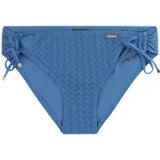 Protest MIXGrows - Bikini broekje Dames - Normale pasvorm - Volledige dekking - Blauw